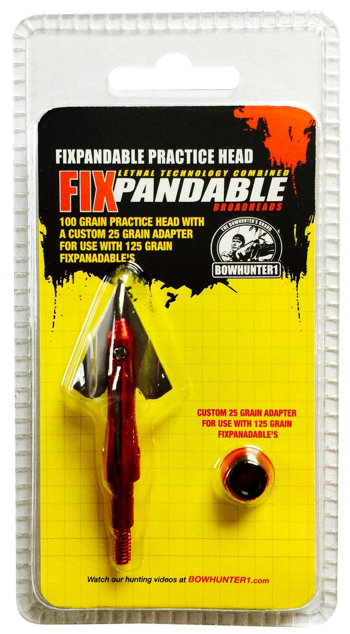 Fixpandable™ Practice Head – 100 Grains Train Like You Hunt.